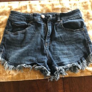 Denim cut offs